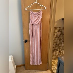 Active USA - strapless dusty rose/pink dress (small)